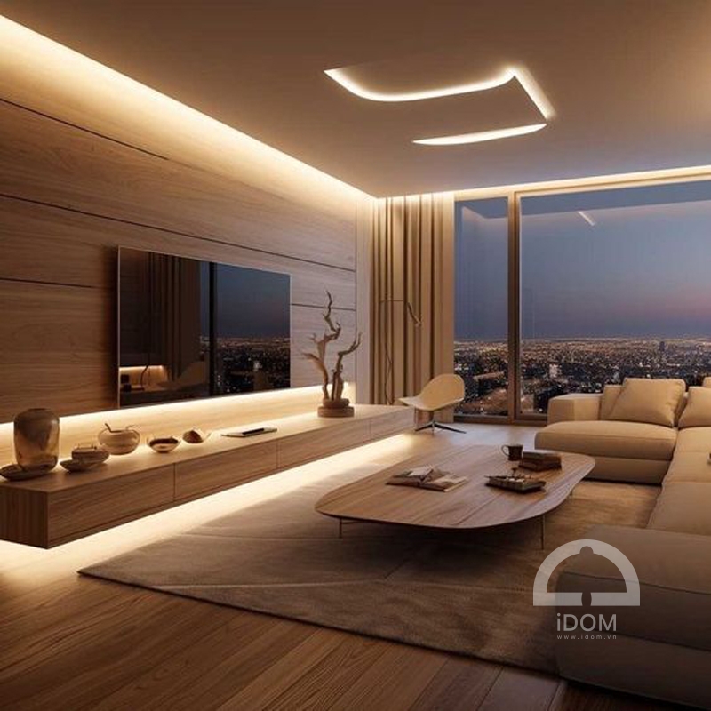 Sử dụng đèn chiếu sáng 