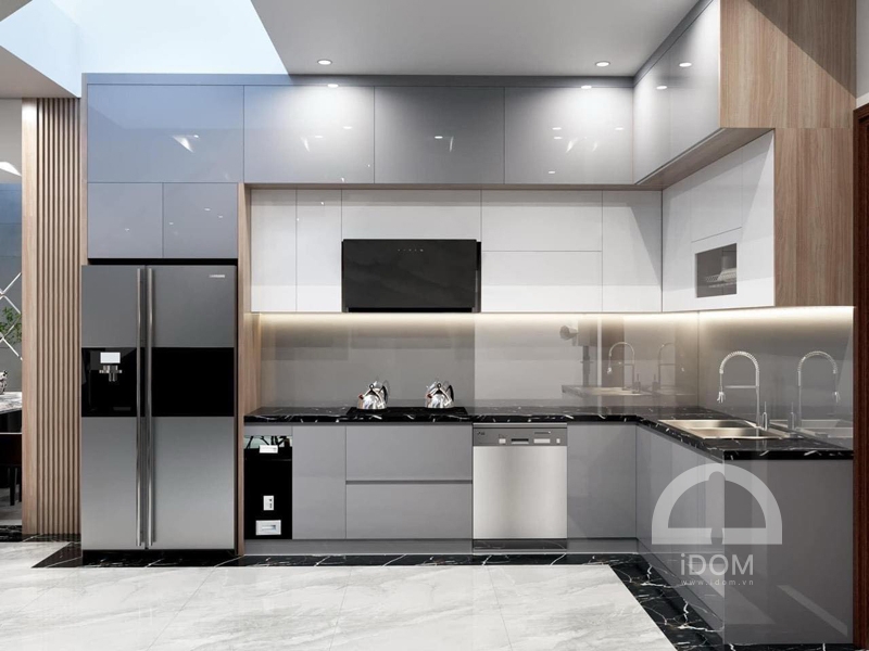 Bố cục bếp không phù hợp 